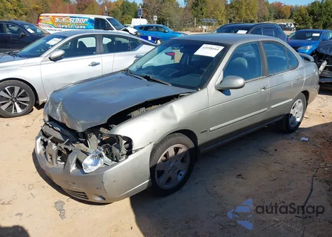 2005 Nissan Sentra 1.8S z USA, uszkodzony, nr VIN 3N1CB51D25L511809